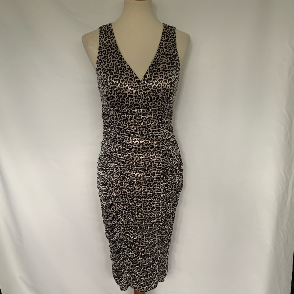 Silky Leopard Print Ruby Rox Dress xl